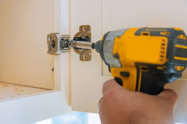 Cupboard Door Hinge Repair in Richmond